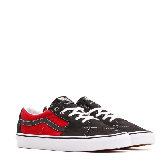Vans Men UA Sk8-Low Leather Black VN0A4UUK2S11 Chili Pepper Size 11 NEW - Picture 9 of 11
